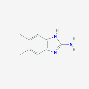 molecular formula C9H11N3 B145704 2-Amino-5,6-dimethylbenzimidazole CAS No. 29096-75-1