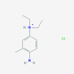molecular formula C11H19ClN2 B145706 2-Amino-5-(diethylamino)toluene Monohydrochloride CAS No. 2051-79-8