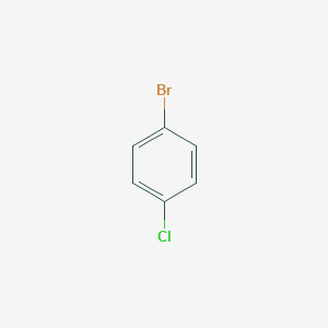 molecular formula C6H4BrCl B145707 1-溴-4-氯苯 CAS No. 106-39-8