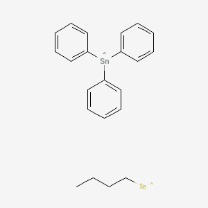 molecular formula C22H24SnTe B14570778 CID 78066098 
