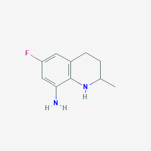 6-Fluoro-2-methyl-1,2,3,4-tetrahydroquinolin-8-amine