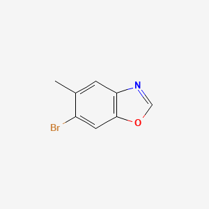 6-Bromo-5-methylbenzo[d]oxazole