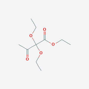 molecular formula C10H18O5 B14570910 Ethyl 2,2-diethoxy-3-oxobutanoate CAS No. 61699-45-4