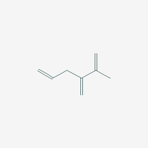 molecular formula C8H12 B14570947 2-Methyl-3-methylidenehexa-1,5-diene CAS No. 61786-10-5