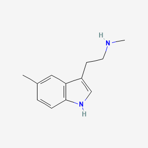1H-Indole-3-ethanamine, N,5-dimethyl-