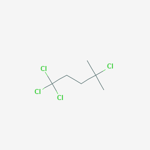 molecular formula C6H10Cl4 B14571028 1,1,1,4-Tetrachloro-4-methylpentane CAS No. 61446-99-9