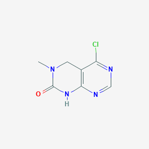 5-Chloro-3-methyl-1,2,3,4-tetrahydropyrimido[4,5-d]pyrimidin-2-one