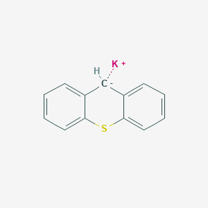 molecular formula C13H9KS B14571055 potassium;9H-thioxanthen-9-ide CAS No. 61574-22-9