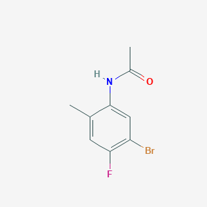 N-(5-bromo-4-fluoro-2-methylphenyl)acetamide