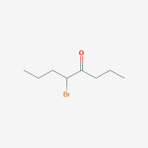 molecular formula C8H15BrO B14571215 5-Bromooctan-4-one CAS No. 61539-87-5