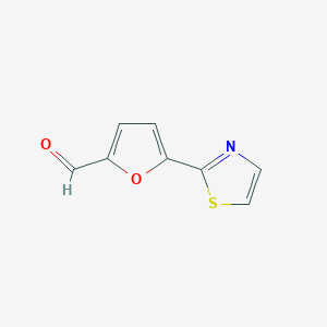 5-(Thiazol-2-yl)furan-2-carbaldehyde