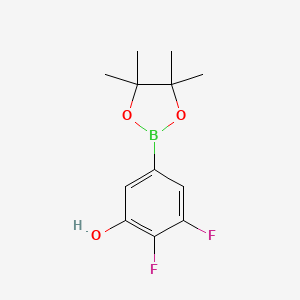 2,3-Difluoro-5-(4,4,5,5-tetramethyl-1,3,2-dioxaborolan-2-YL)phenol