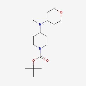Tert-butyl 4-[methyl(tetrahydropyran-4-YL)amino]piperidine-1-carboxylate