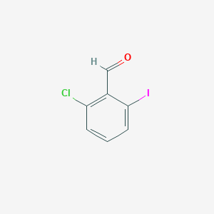 molecular formula C7H4ClIO B1457149 2-Chloro-6-iodobenzaldehyde CAS No. 51738-07-9
