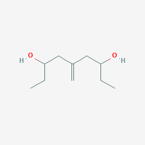 molecular formula C10H20O2 B14571591 3,7-Nonanediol, 5-methylene- CAS No. 61777-13-7