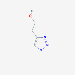 molecular formula C5H9N3O B1457161 2-(1-methyl-1H-1,2,3-triazol-4-yl)ethan-1-ol CAS No. 1250772-80-5