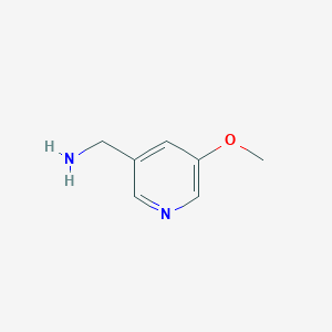 molecular formula C7H10N2O B1457164 (5-Methoxypyridin-3-YL)methanamine CAS No. 1044919-31-4