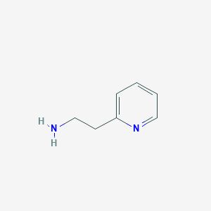 molecular formula C7H10N2 B145717 2-(2-Aminoethyl)pyridine CAS No. 2706-56-1