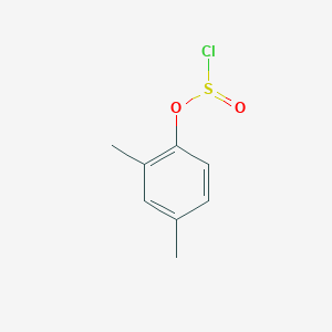 molecular formula C8H9ClO2S B14571753 2,4-Dimethylphenyl sulfurochloridoite CAS No. 61268-30-2
