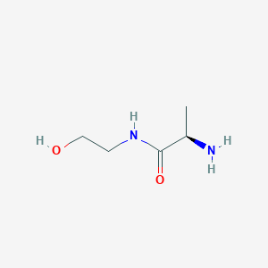 molecular formula C5H12N2O2 B14571826 N-(2-Hydroxyethyl)-D-alaninamide CAS No. 61275-24-9