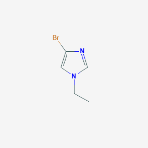 molecular formula C5H7BrN2 B1457193 4-溴-1-乙基-1H-咪唑 CAS No. 875340-91-3