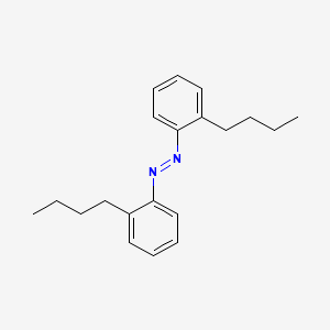 molecular formula C20H26N2 B14572338 (E)-Bis(2-butylphenyl)diazene CAS No. 61653-36-9