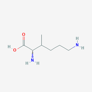 molecular formula C7H16N2O2 B14572354 3-Methyl-L-lysine CAS No. 61475-86-3