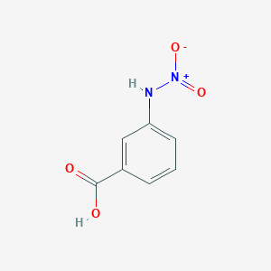 molecular formula C7H6N2O4 B14572380 3-(Nitroamino)benzoic acid CAS No. 61734-83-6
