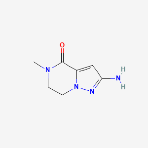 2-Amino-5-methyl-6,7-dihydropyrazolo[1,5-A]pyrazin-4(5H)-one