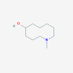 molecular formula C10H21NO B14572787 1-Methylazecan-5-ol CAS No. 61546-81-4