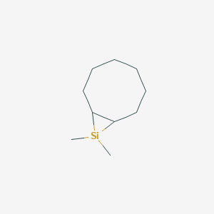 molecular formula C10H20Si B14572971 9,9-Dimethyl-9-silabicyclo[6.1.0]nonane CAS No. 61753-19-3
