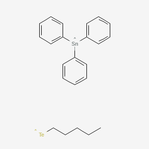 molecular formula C23H26SnTe B14572980 CID 78066097 