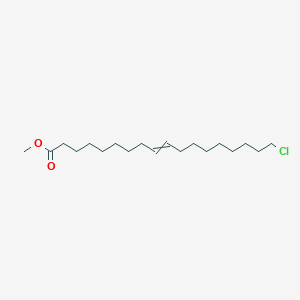 molecular formula C19H35ClO2 B14573194 Methyl 18-chlorooctadec-9-enoate CAS No. 61549-42-6
