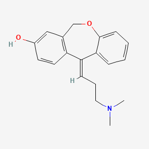 molecular formula C19H21NO2 B1457322 (Z)-8-Hydroxy Doxepin CAS No. 250331-51-2