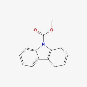 molecular formula C14H13NO2 B14573246 Methyl 1,4-dihydro-9H-carbazole-9-carboxylate CAS No. 61289-95-0