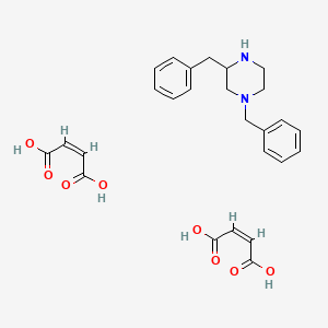 1,3-Dibenzylpiperazine dimaleate