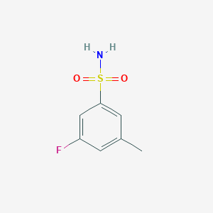 3-Fluoro-5-methylbenzene-1-sulfonamide