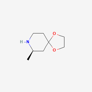 (7R)-7-methyl-1,4-dioxa-8-azaspiro[4.5]decane