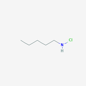 molecular formula C5H12ClN B14573418 N-Pentylhypochlorous amide CAS No. 61573-37-3