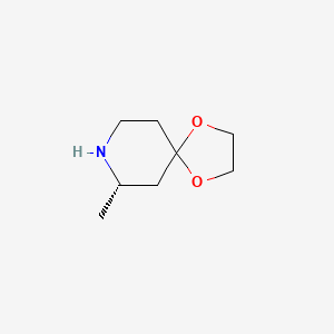 (7S)-7-methyl-1,4-dioxa-8-azaspiro[4.5]decane