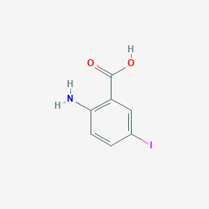 molecular formula C7H6INO2 B145736 2-Amino-5-iodobenzoic acid CAS No. 5326-47-6