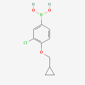 3-Chloro-4-(cyclopropylmethoxy)phenylboronic acid