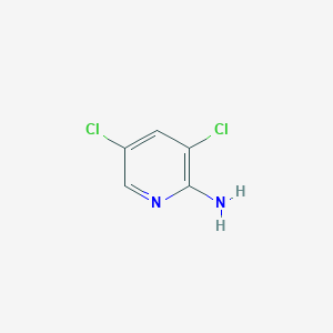 molecular formula C5H4Cl2N2 B145740 2-Amino-3,5-dichloropyridine CAS No. 4214-74-8