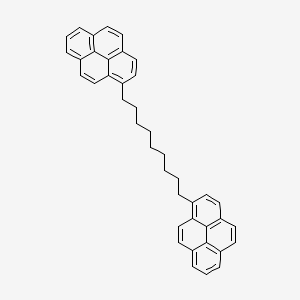 molecular formula C41H36 B14574203 1,1'-(Nonane-1,9-diyl)dipyrene CAS No. 61549-30-2
