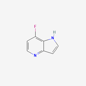 molecular formula C7H5FN2 B1457421 7-FLUORO-4-AZAINDOLE CAS No. 1261885-84-0