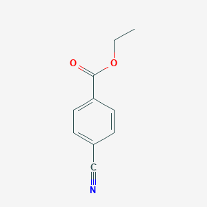 molecular formula C10H9NO2 B145743 Ethyl 4-cyanobenzoate CAS No. 7153-22-2