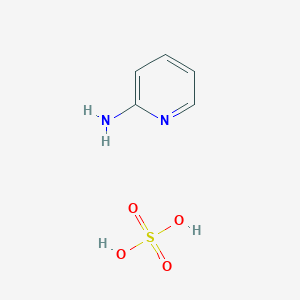 molecular formula C5H8N2O4S B14574644 pyridin-2-amine;sulfuric acid CAS No. 61321-93-5