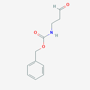 molecular formula C11H13NO3 B145748 Benzyl 3-oxopropylcarbamate CAS No. 65564-05-8
