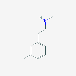molecular formula C10H15N B145749 Methyl-(2-M-tolyl-ethyl)-amine CAS No. 137069-23-9
