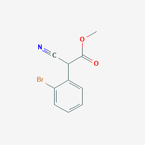 Methyl 2-(2-bromophenyl)-2-cyanoacetate